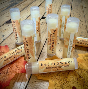 pumpkin clove lip balm
