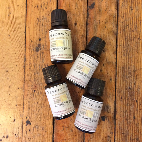 muscle & pain essential oil blend